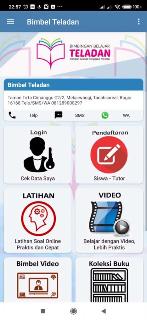 aplikasi bimbel online